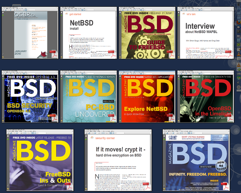 図　BSD magazine オンラインマガジン