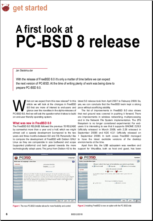 図2　BSD magazine 2010/02号- BSDs AS SERVERS