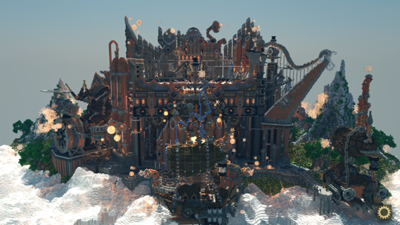 海外のファンコミュニティ「Planet Minecraft」の建築コンテスト優勝作品「Aeternium - the Symphony of Dreams」