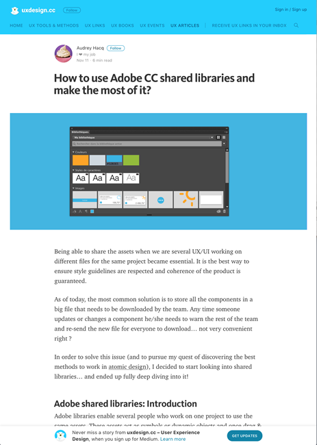図4　Adobe Creative Cloudの共有ライブラリの使い方と活用方法