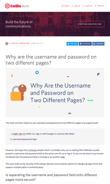 図5　ユーザー名の入力とパスワードの入力を違うページに分けるのはなぜか