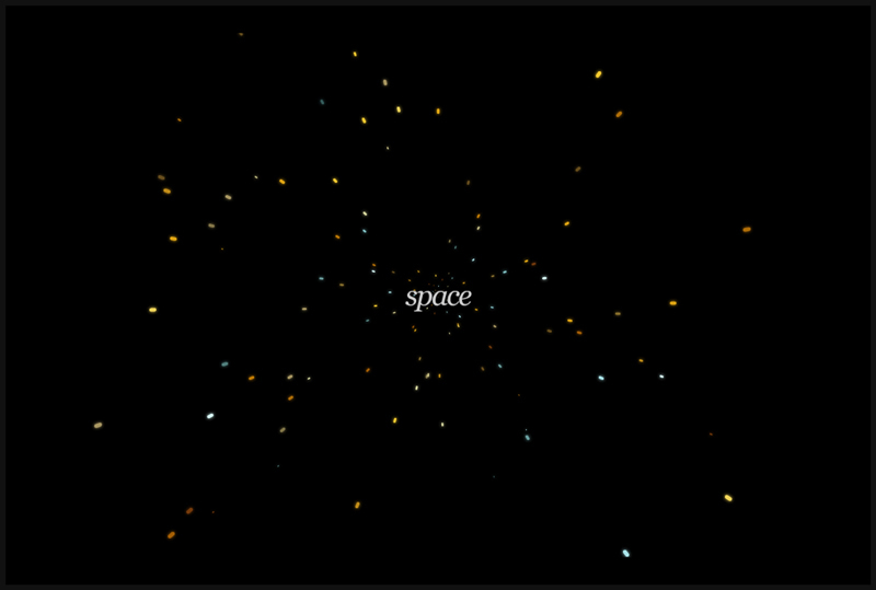 図7　Joshua Davisの最新プロジェクト『Space』