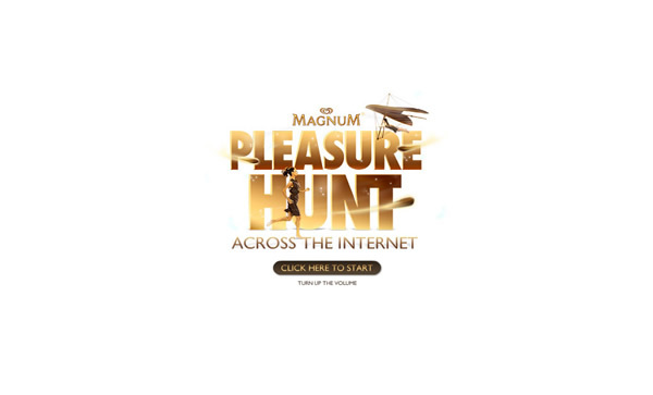 図4　「Across the Internet」というサブタイトル通りのゲーム『Magnum Pleasure Hunt』
