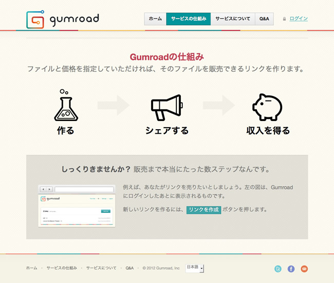 図8　日本語に対応したページも、わずか数日で実装された