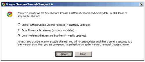 図1　Chrome Channel Changer
