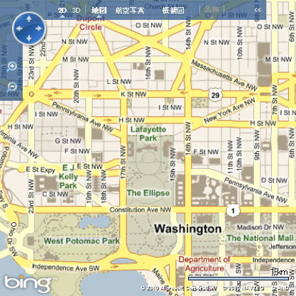 図4　Bing Maps AJAX Control 6.3