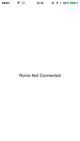Romoと接続しないと確認できないようです