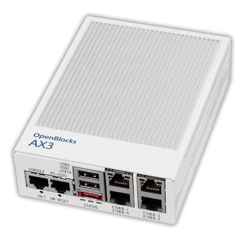 OpenBlocks AX3シリーズ（Ethernet 4ポートモデル）