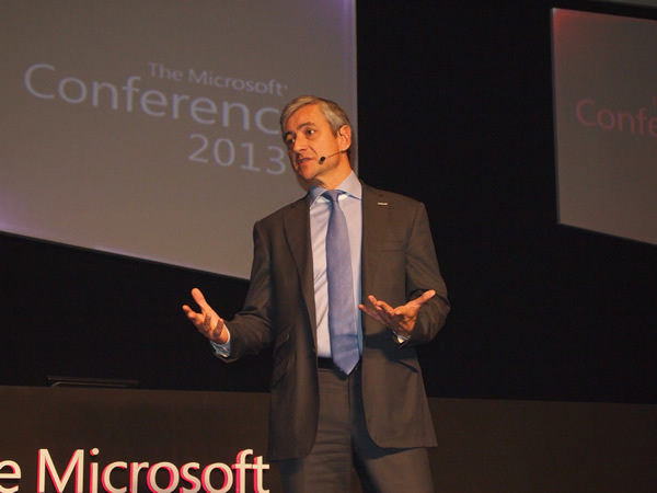 Microsoft International、Presidentを務めるJean-Philippe Courtois氏