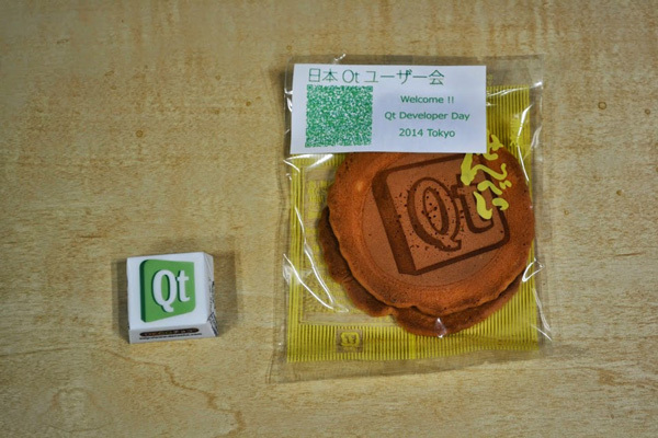 日本Qtユーザ会「おやつ部」提供のお菓子