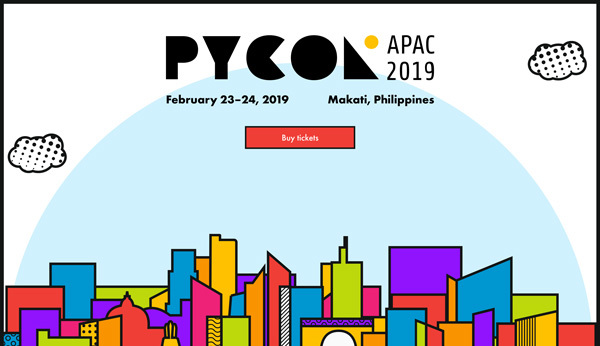 PyCon APAC 2019 Webサイト