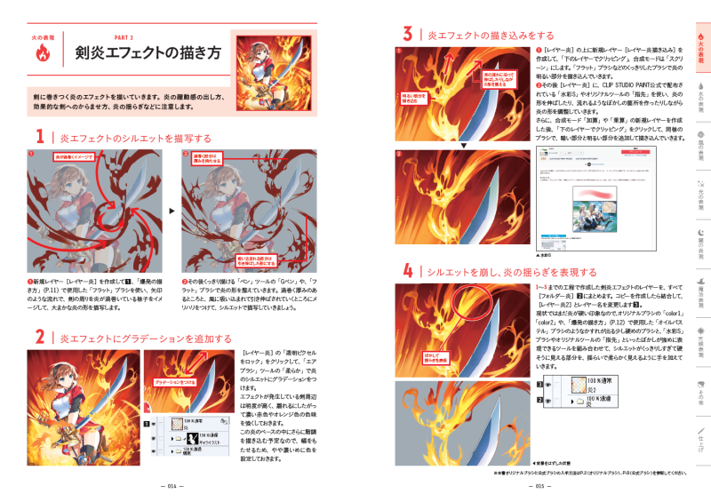 キャラクターイラスト エフェクト表現大全 書籍案内 技術評論社