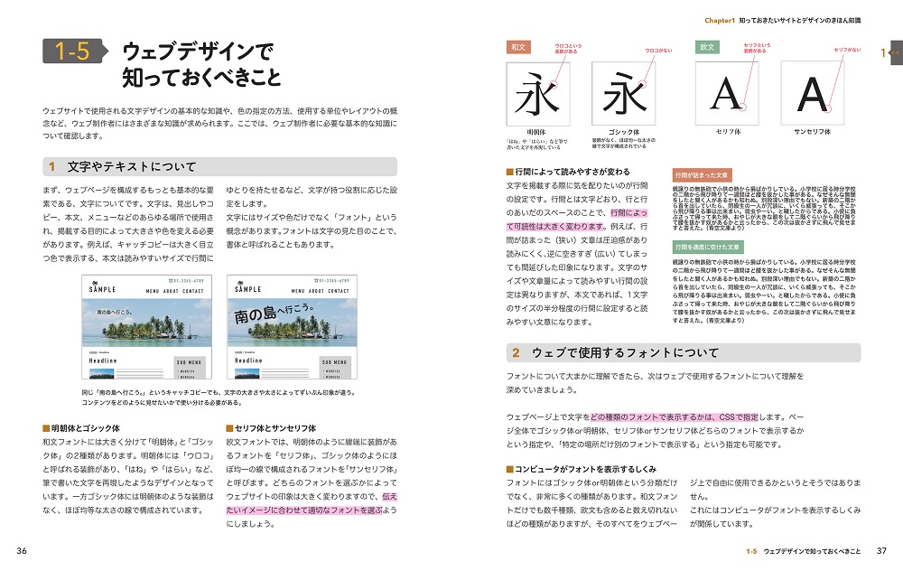 HTML＆CSSとWebデザインが1冊できちんと身につく本［増補改訂版