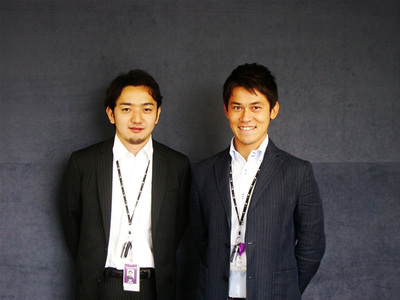 左：テクノロジーソリューション マネージャー 小沼剛氏。右：テクノロジーソリューション コンサルタント 佐藤友幸氏。
