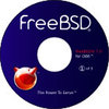 図1　FreeBSD CD/DVDラベル―Peer Schaefer氏デザインサイトより抜粋