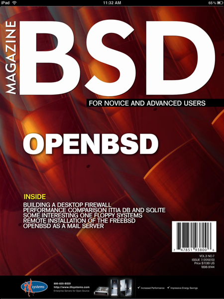 図1　BSD Magazine 2010/07