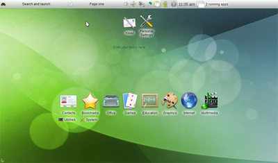 KDE SC 4.4のNetbook application launcher
