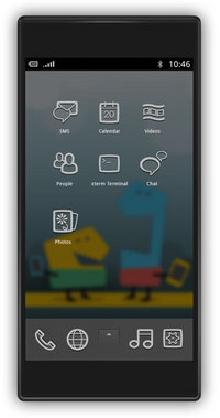 MeeGo v1.1 Handset Home Apps