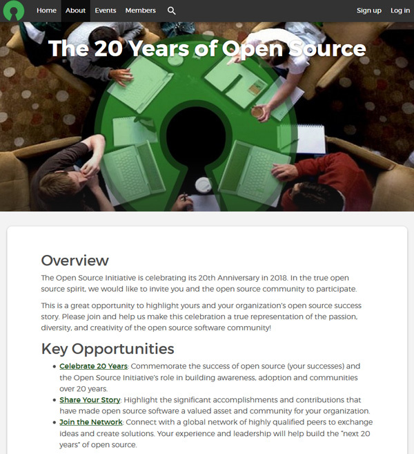 The 20 Years of Open Source