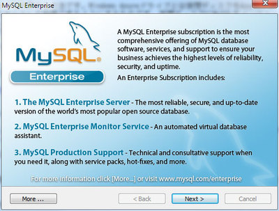 図5　MySQLの確認画面