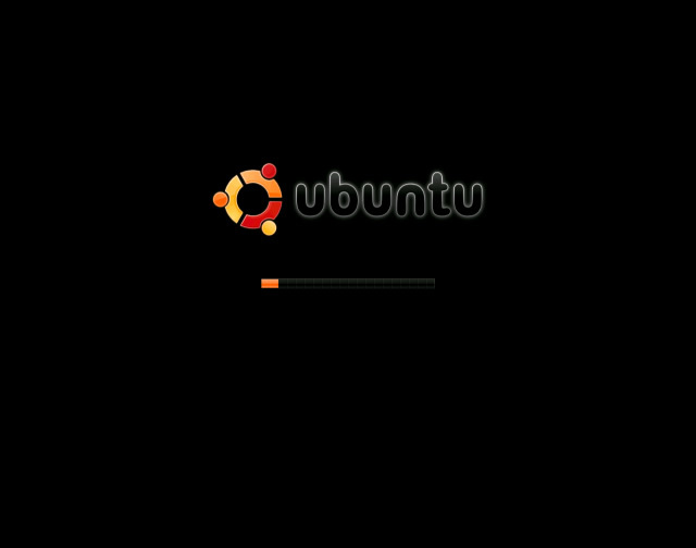 図2　Ubuntuのusplash