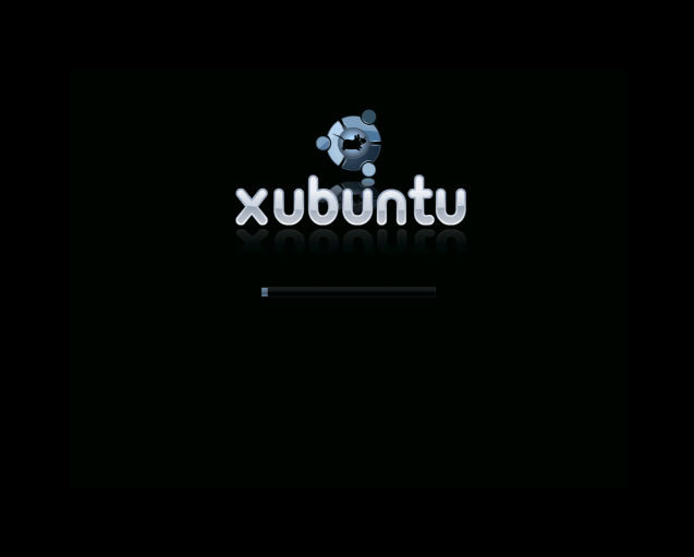 図3　Xubuntuのusplash