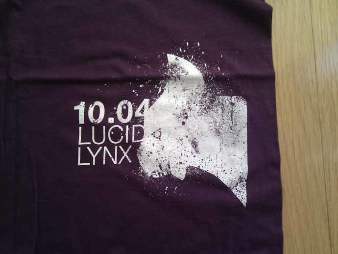 図8　Tシャツの前面にプリントされているLynx