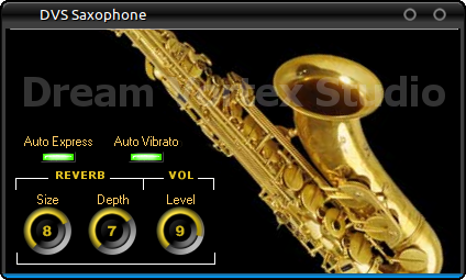 図5　Dream Vortex StudioのDVS Saxophone
