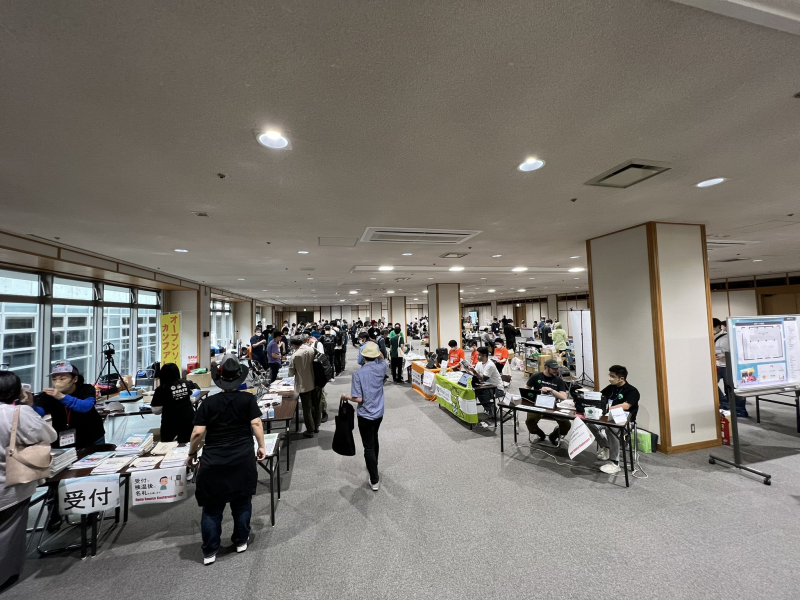 第八回技術書同人誌博覧会（併催：Open Source Conference 2023 Nagoya）の様子