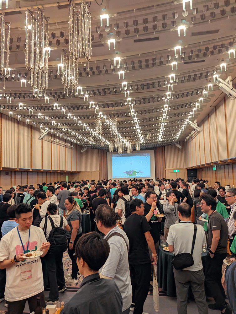 パーティの会場