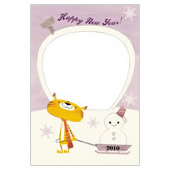 年賀状素材サンプル01