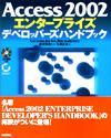 「Access 2002 エンタープライズ デベロッパーズハンドブック」のカバー画像