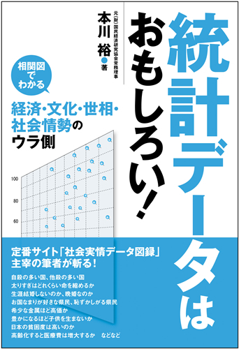 「統計データはおもしろい！」のカバー画像