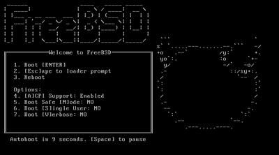 FreeBSD 9系から導入された新インストーラー「bsdinstall(8)」