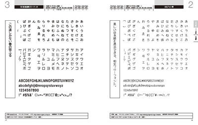 収録フォントは表示できる漢字の種類やサンプル等を掲載
