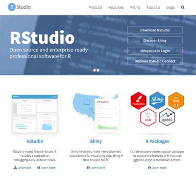 図a　RStudio