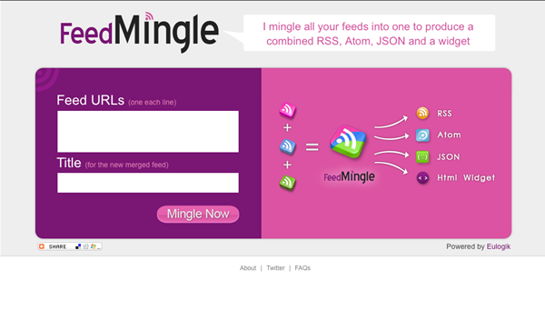図4　シンプルなRSSマージサービスです