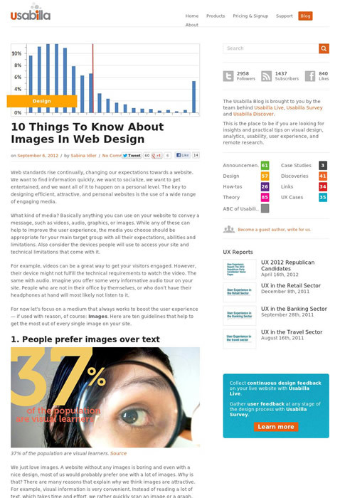 図1　Webデザインに画像を使う際に知っておくべき10個のこと