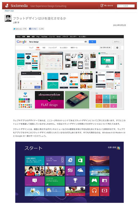 図1　フラットデザインが流行っている理由や今後について