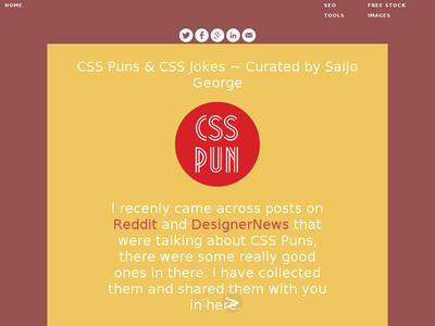 図5　CSSのシャレやジョーク