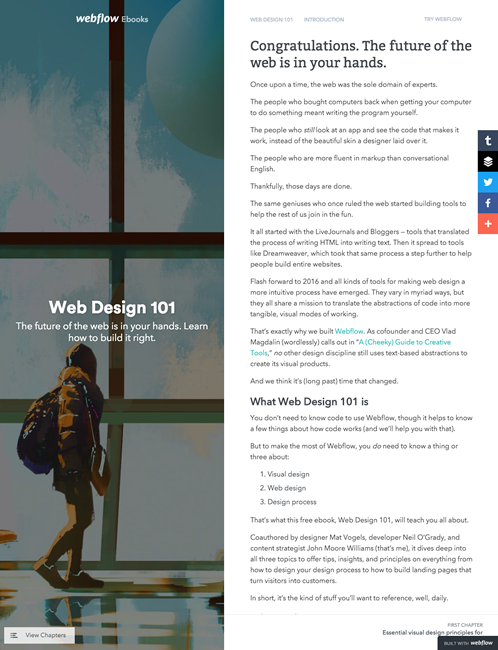 図1　Webデザインを学ぶためのebook