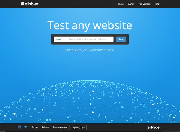図6　Webサイトを解析してレポートするNibbler