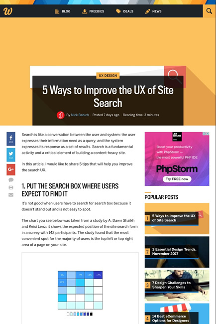 図2　サイト検索のUXを向上させる5つの方法