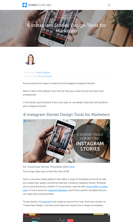 図6　Instagramのストーリーズ用の画像や動画をデザインするためのツールいろいろ
