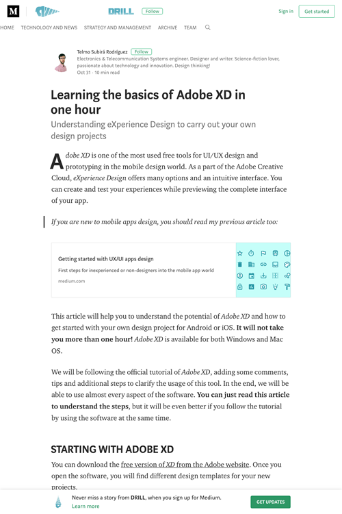 図4　初心者向けのAdobe XDの使い方