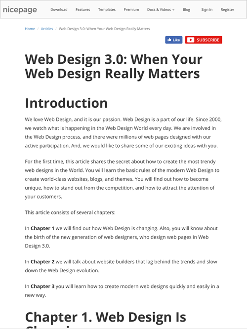 図1　Web Design 3.0の定義や目指すところを解説