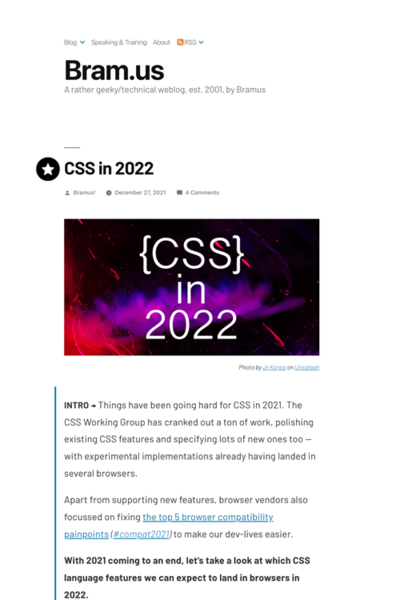 図3　2022年にブラウザサポートが予想されるCSS