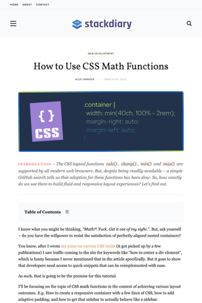 図4　CSSの数字関数をレスポンシブデザインに活用する方法