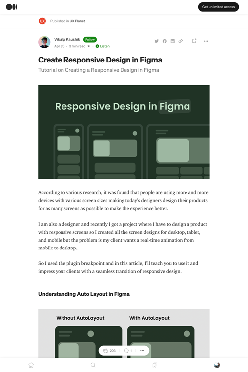 図5　Figmaでレスポンシブなデザインを作る方法