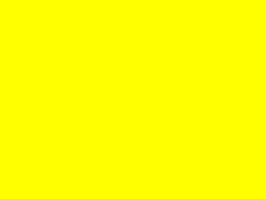 図2　一面黄色く染まった3次元空間